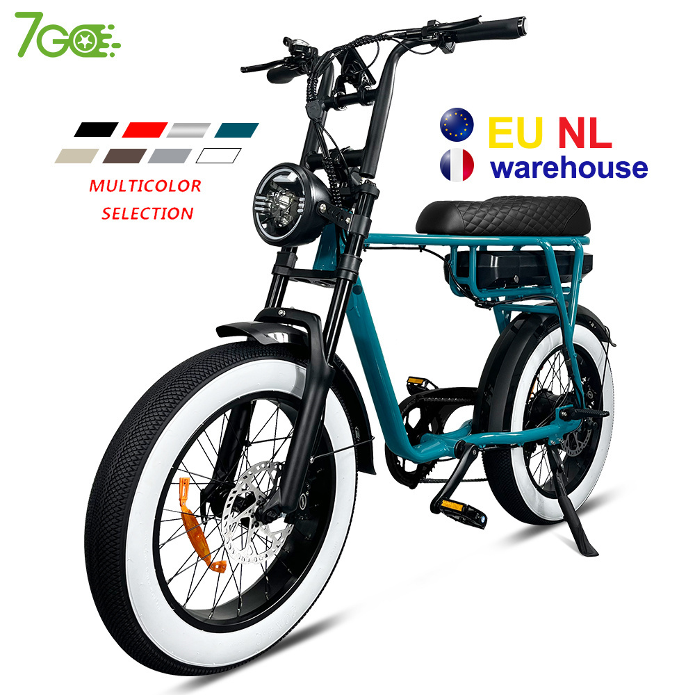 7Go EB4 EB2 750w 20inch Fat tire off road electric bike bicycle  fat tyre bicycle  electric mountain bike for adult