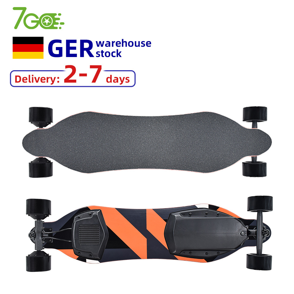 7Go Drop shipping USA EU warehouse stock 8000mah lithium battery electric skateboard with PU wheel for adult