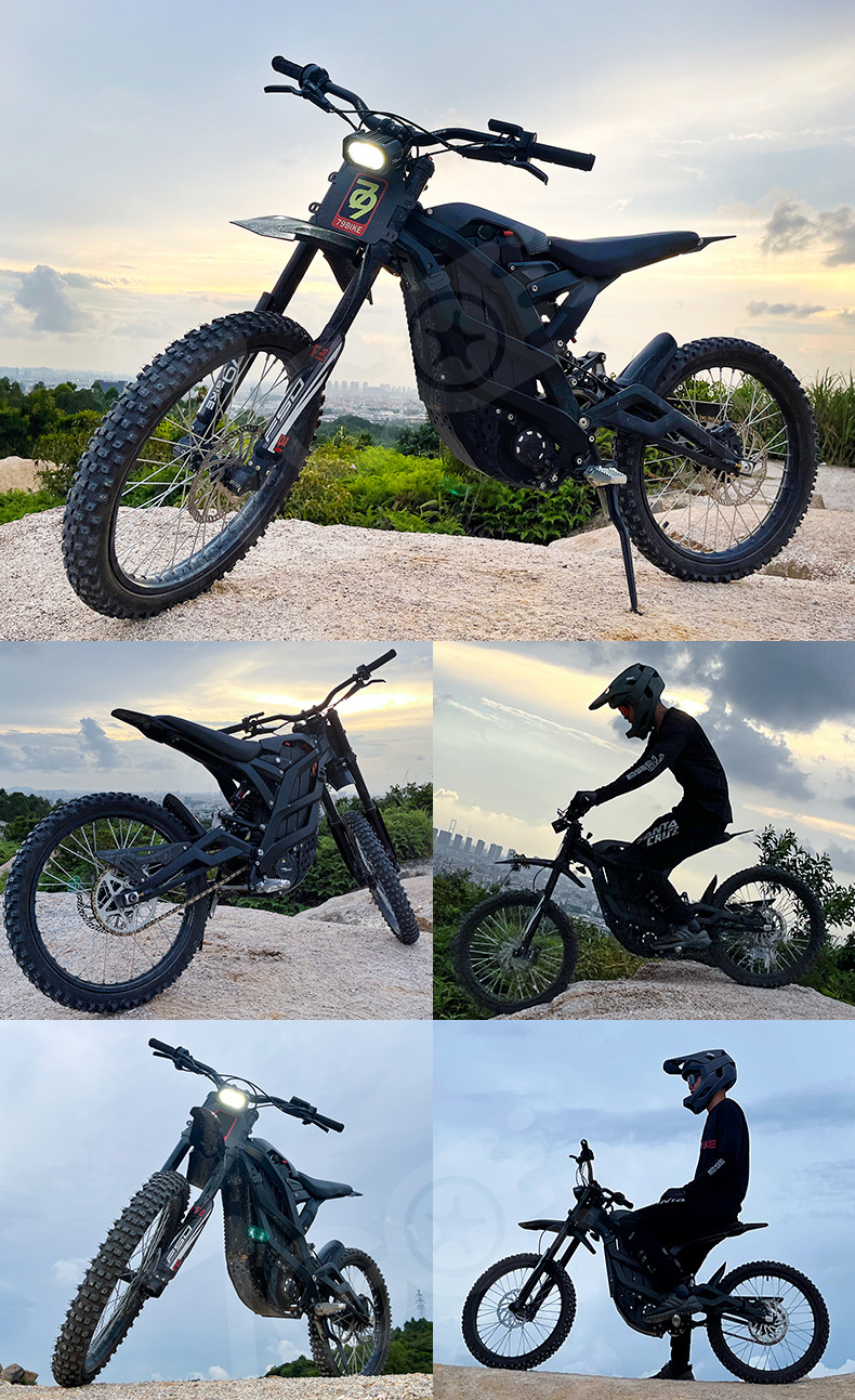 79bike falcon m edirt bike 8000w 440N.m 80KM/h 72V 35AH electric Enduro Ebike  dirt bike adult  electric motorcycle