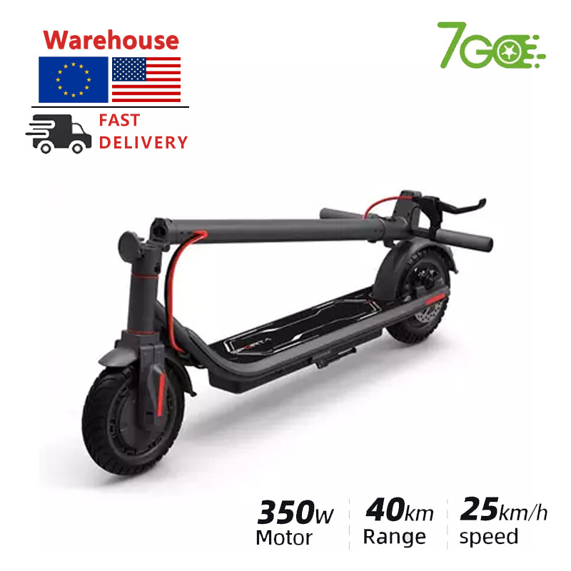 Eu Uk Warehouse Folding Monopattin Elettr 300W 500W 750W Motor Off Road Foldable E Scooter City Fast Adults Electric Scooter