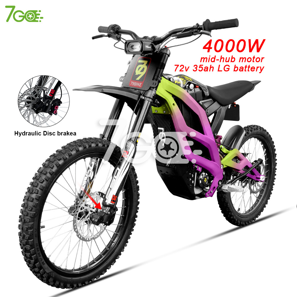 79bike falcon m 35AH 72v electric enduro motorcycle 8000w 50N.m 100km 80KM/h electric dirt bike ebike bicycle mountain bike