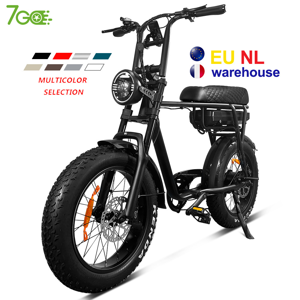 Eu Us Warehouse 48v 500w 750w 1000w Power Cheap Full Suspension Hybrid E-Bike Ebike Dirt Mountain Fat Tire Bicycle Electric Bike