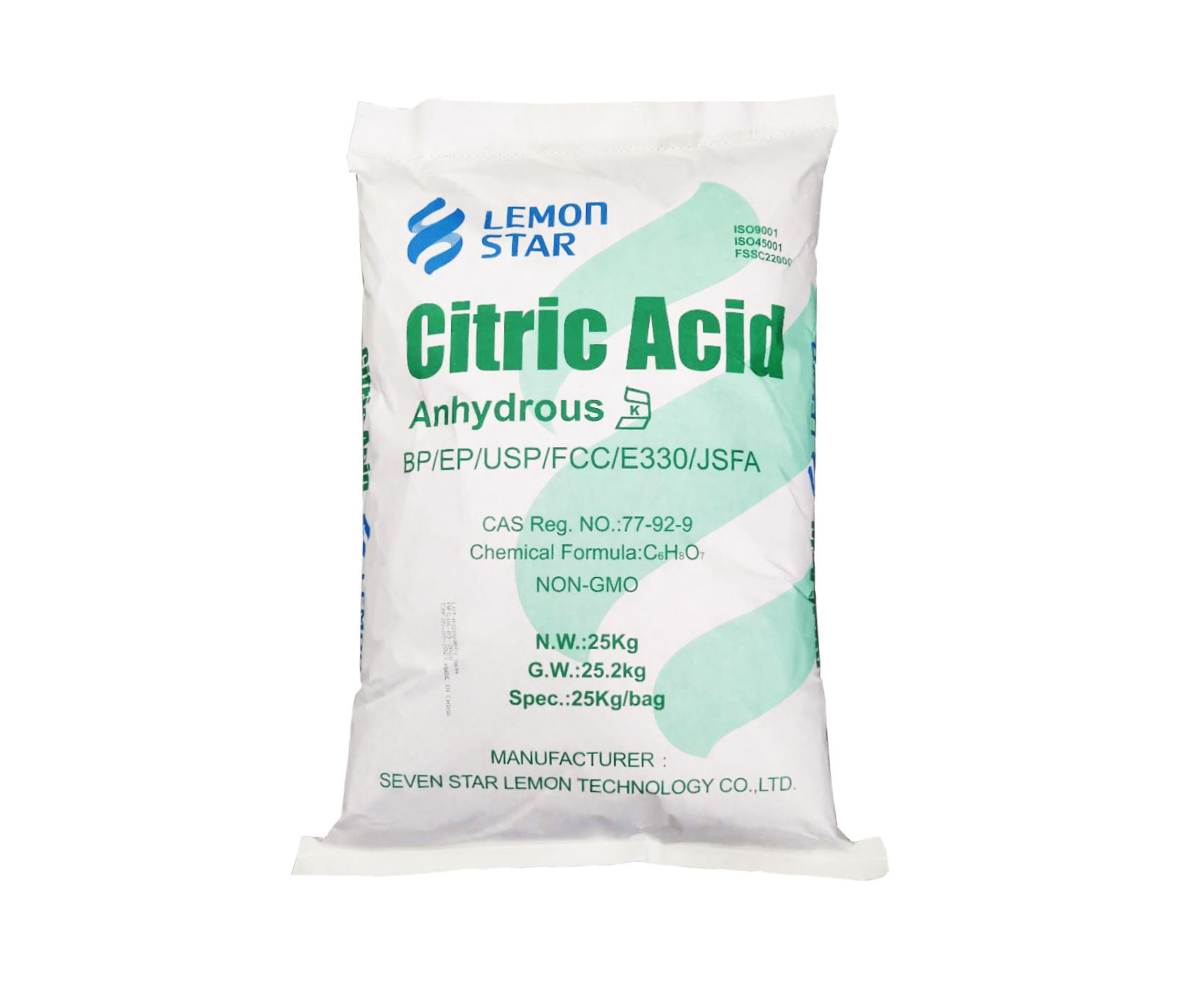 Lemon Star Citric Acid Anhydrous Citric Acid Monohydrate Acide Citrique Potassium Sodium Citrate