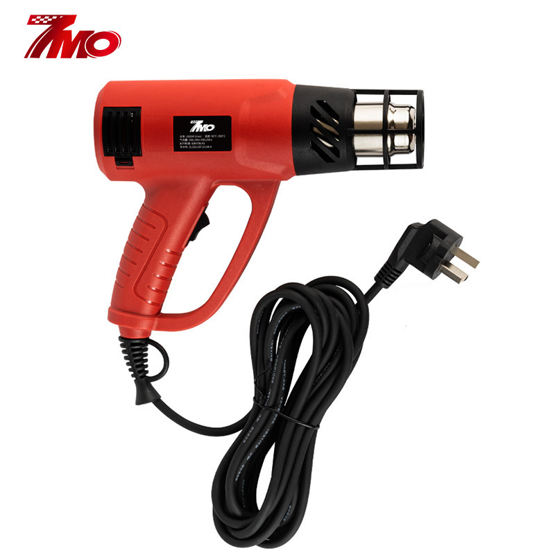 High performance 2000W industrial heat gun adjustable air hot gun 2000W adjustable heat gun blower