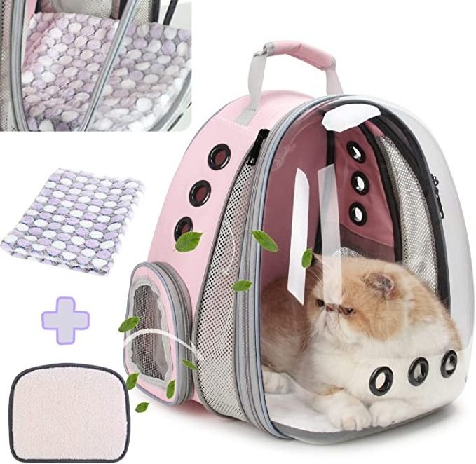 Pet Carrier Backpack, Bubble Backpack Carrier