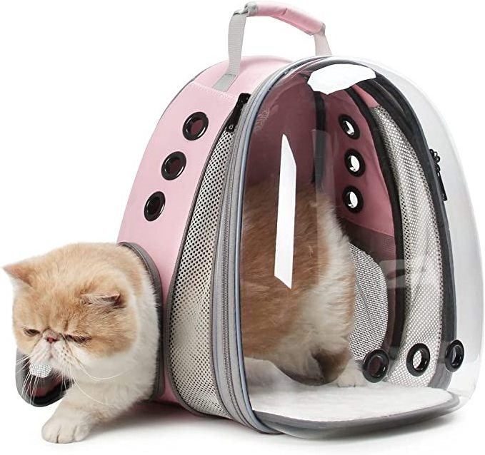 Pet Carrier Backpack, Bubble Backpack Carrier