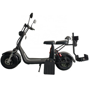 2022 Fat tire electric scooter 3000w citycoco golf course motorcycle with bag holder ladies golf hat