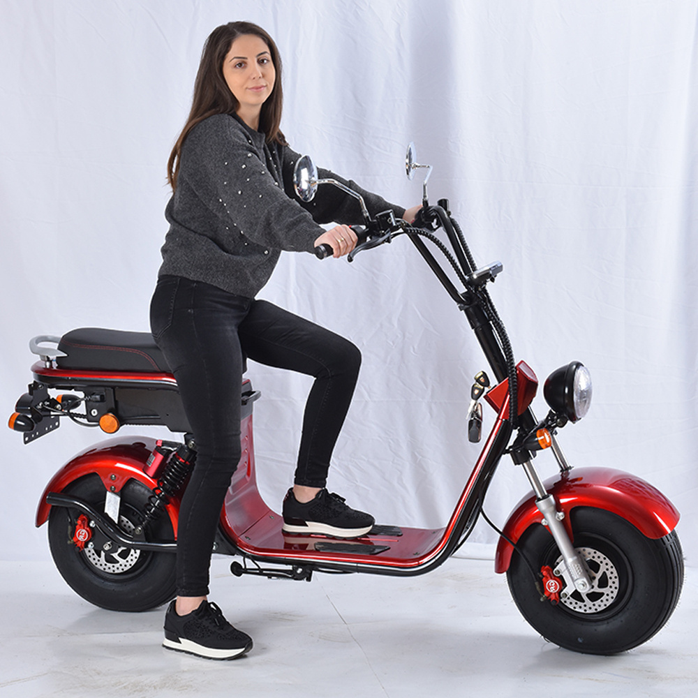 EU COC EEC E Scooters Moped Bike Electric Citycoco Streetbikes For Woman