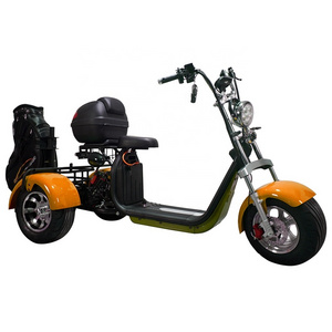 2022 New Style Cheap Off Road Electric Scooter 3 Wheel Tricycle Golf Scooter 2000w 3000w For Adult