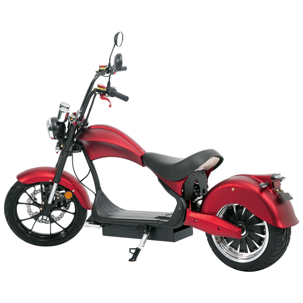 GPS E Chopper Adult EEC COC Electric Scooter With Alarm Unisex Electric Motorcycle 3 Speed