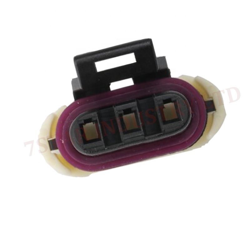 DJ7035Y-1.5-21  auto 3 pin black female wire harness plug connector with terminals 12059595 wire terminal connector