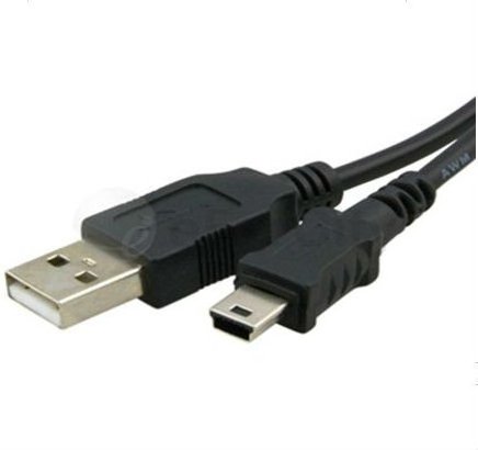 Custom Mini USB 2.0 Data Sync Charger Cable Type A Male To Mini B USB Cable