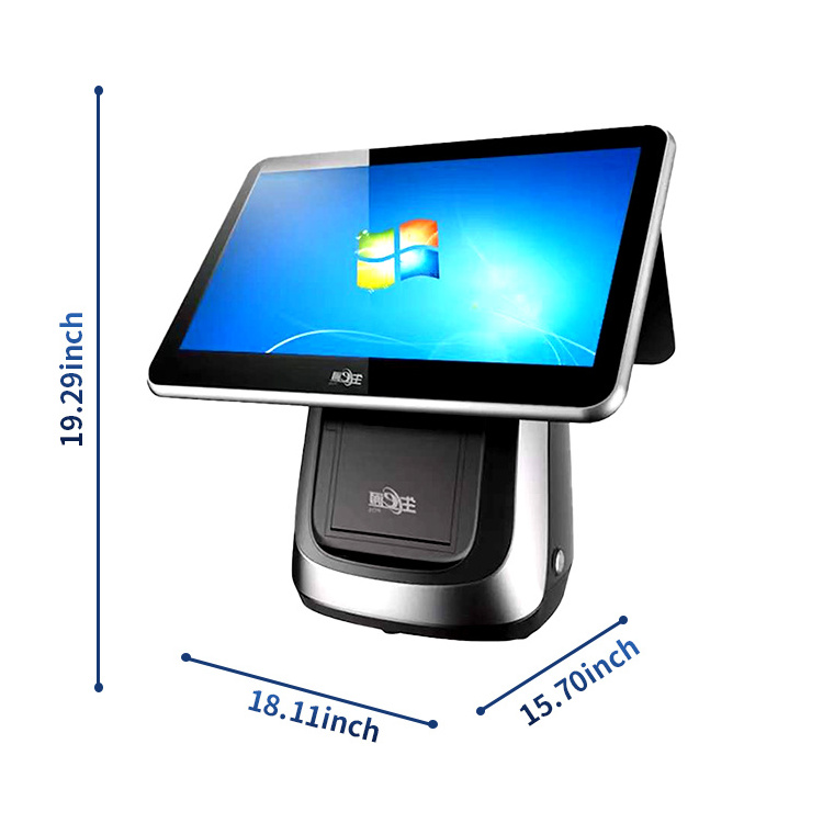 Touch Computer POS Terminal All In One Android Calculator With Receipt Printer