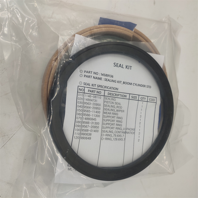 Bucket Cylinder Sealing Kit D7D D7E 14589136 14541717 EC290B EC300D EC380D EC480D for Volvo