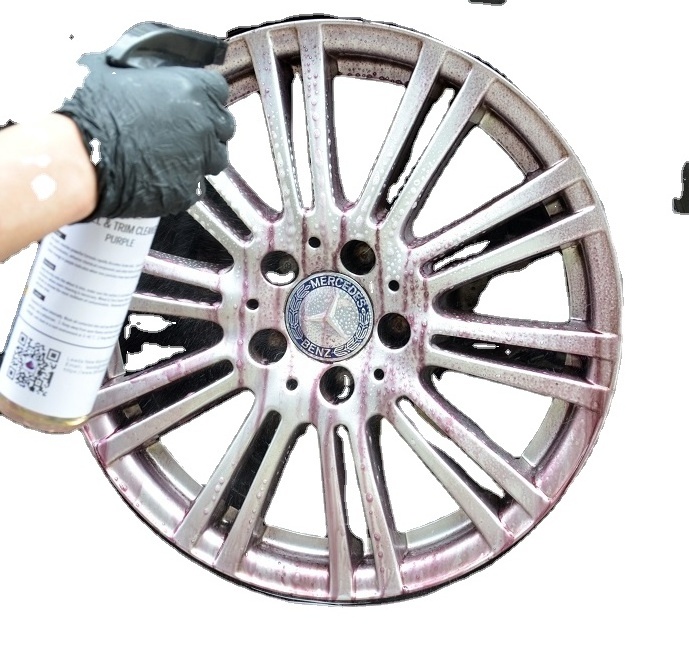 iron remover fast cleaning brake dust cleaner wheel cleaner purple color  16oz