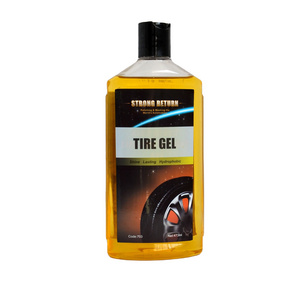 High quality oil based shine gloss coating solvent based tire dressing tire gel