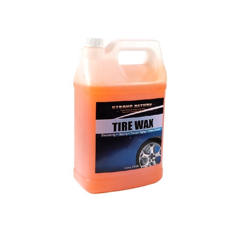 703B high shine wax coating wholesale price water based tire dressing