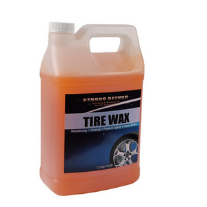 Water based  high shine tire dressing wax coating high shine tire wax for automobile tire gel coating