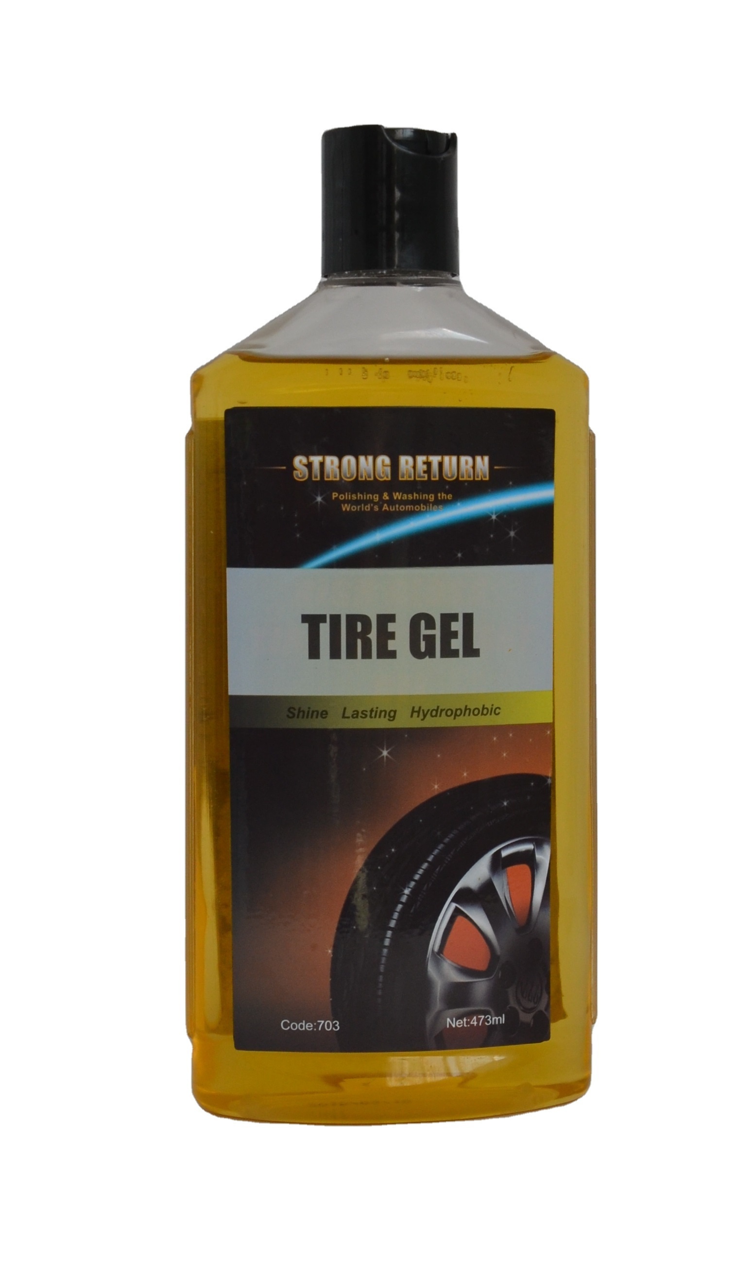 Factory price oily based tire shining dressing wax oil based tire wax gel coating for car wash