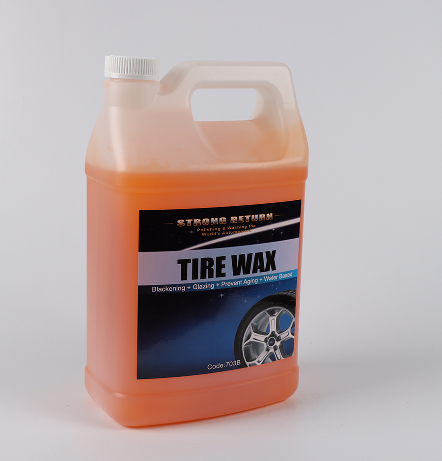 Wholesale price high quality tire Wax is an exterior water based dressing for car wash wax tire gel shine