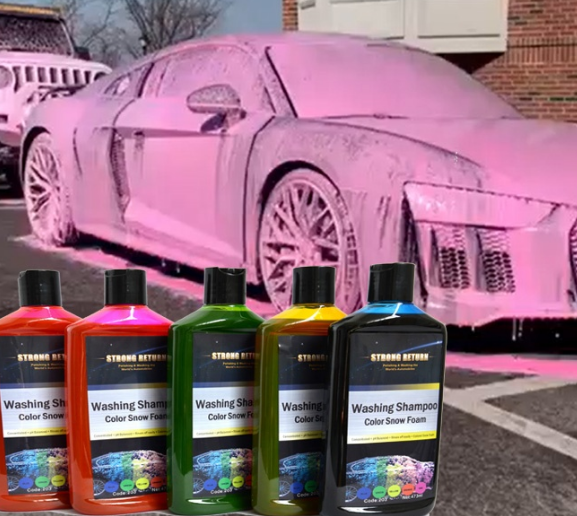 heavy snow foam car wash color shampoo liquid clean Car Wash detailed cleaning products automatic car wash