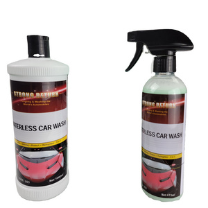 Auto detailer spray waterless wash and wax car dry cleaning spray OEM