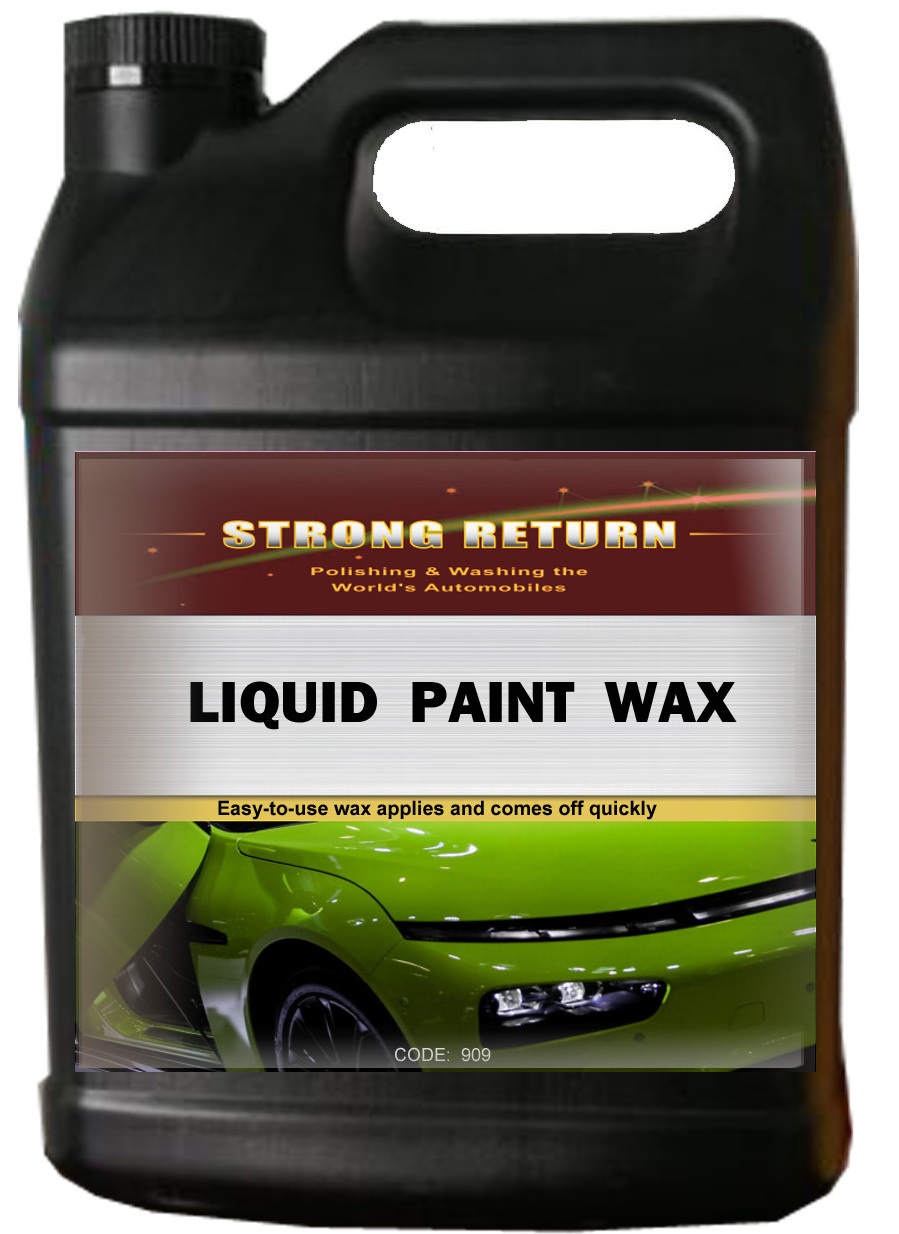 car care liquid paint wax premium ceramic wax Carnauba Shine Finish Paint Wax L909