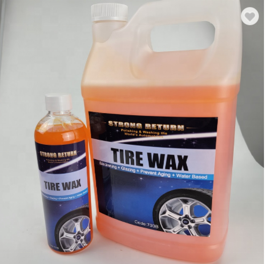 Water Based  Tire Wax tire glossy coating gel tire shine wax spray