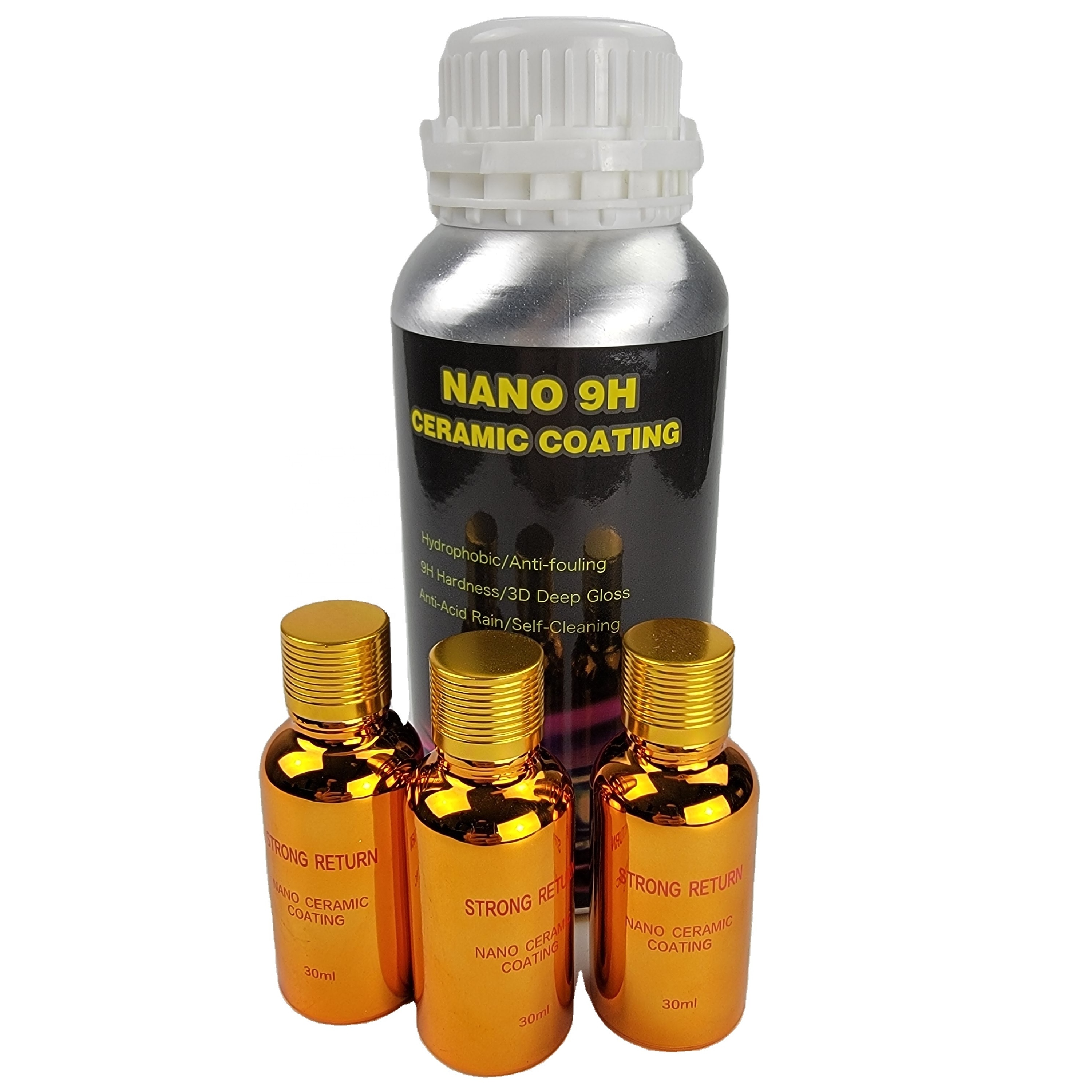 Highly durable protective T08 nano car  kit 30ml  paint sealant 9H ceramic coating