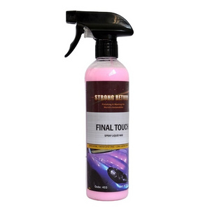 Premium formula quick detailing final touch spray detailer liquid spray wax for car detailing enhances gloss