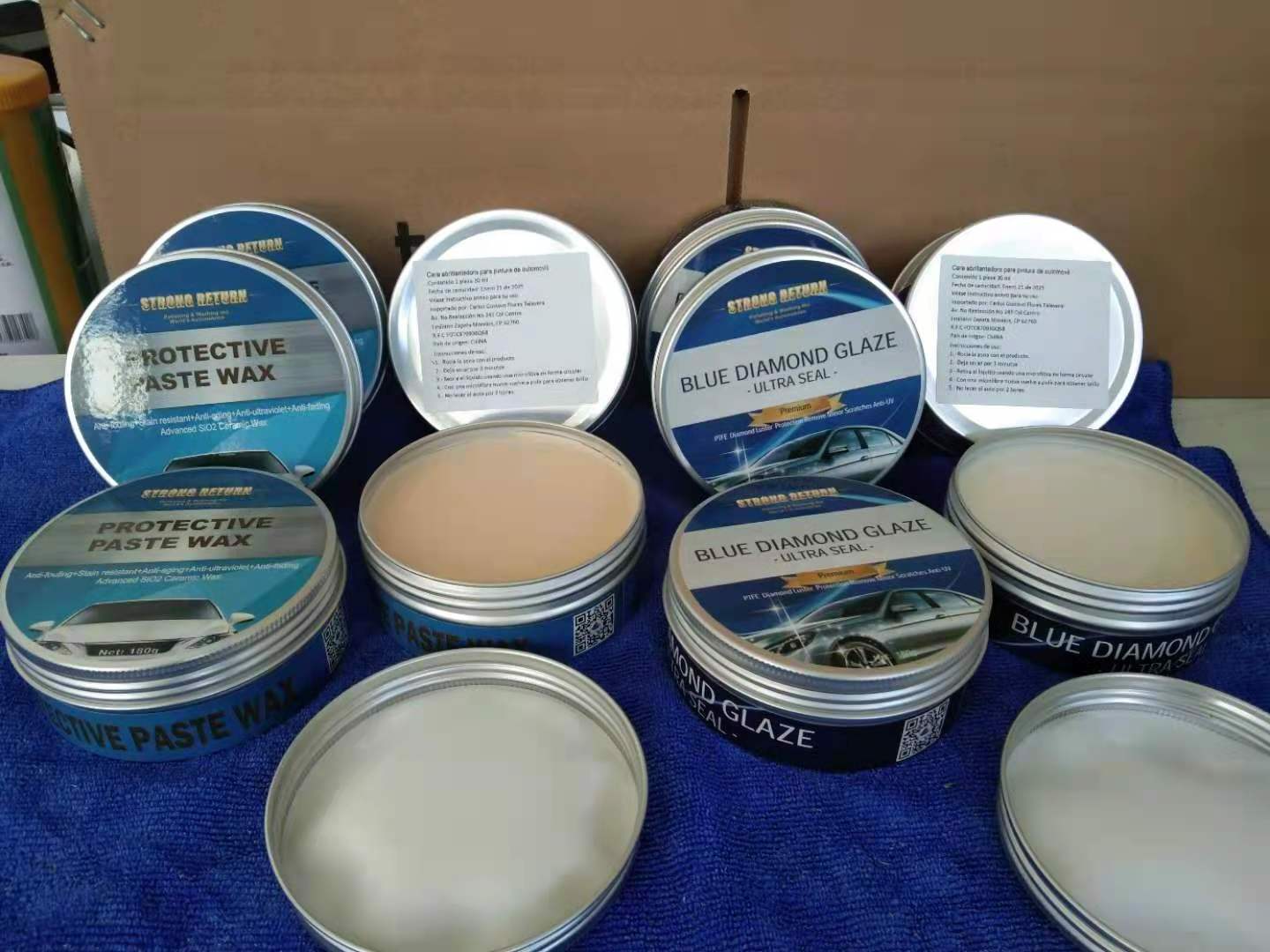 polishing paste wax car Ultimate Shine Ultra Seal Nano Tech Paste Wax