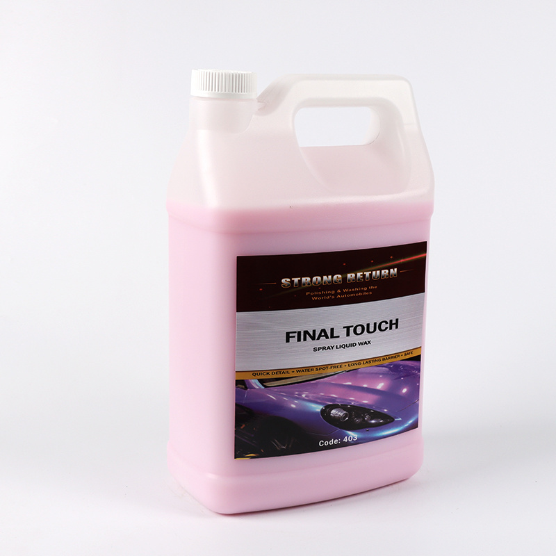 liquid spray quick detailing wax quick detailing final touch spray for car paint renew #403