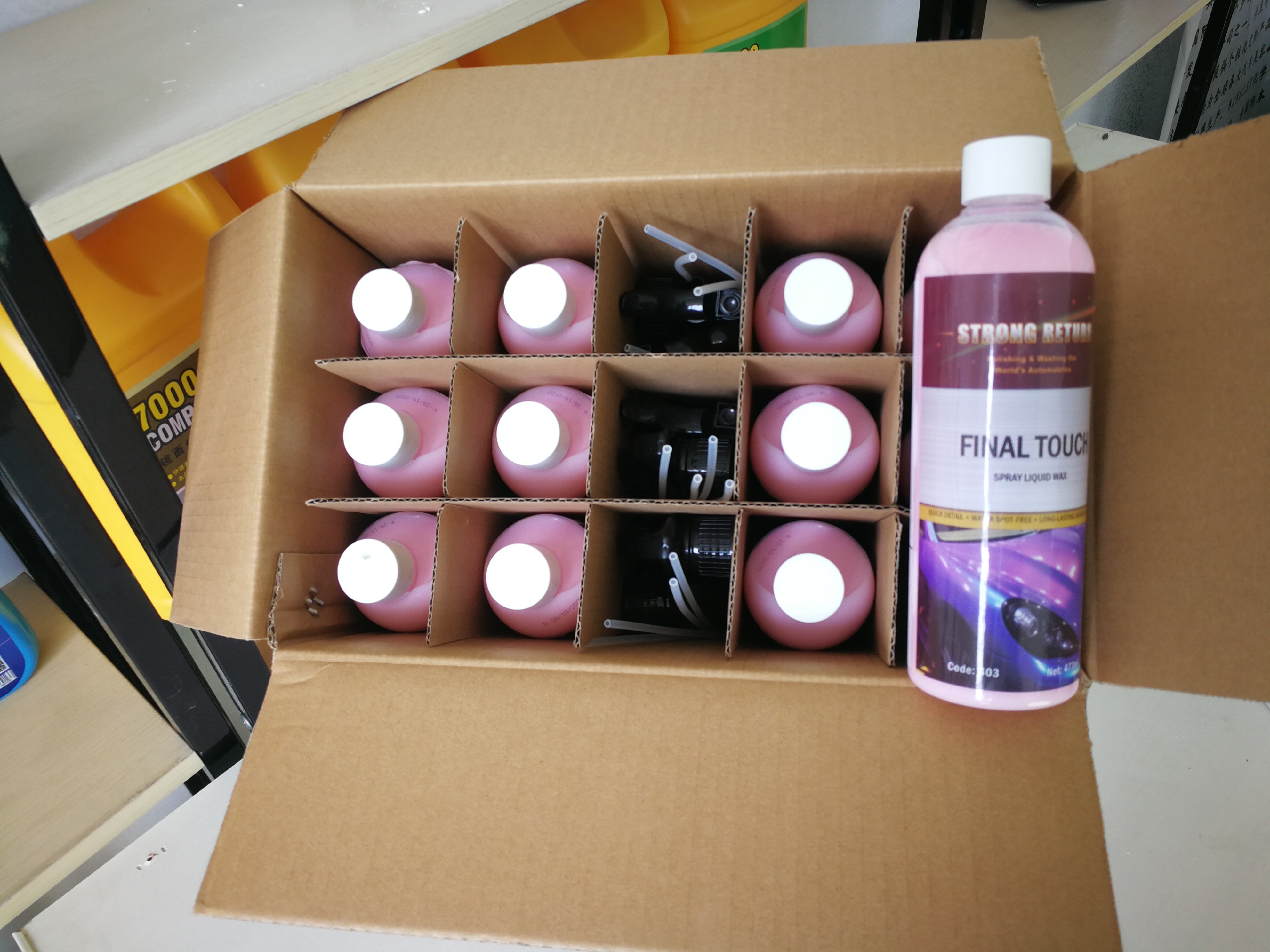 best spray wax car detailing liquid wax car paint coating wax final touch quick detailer 403