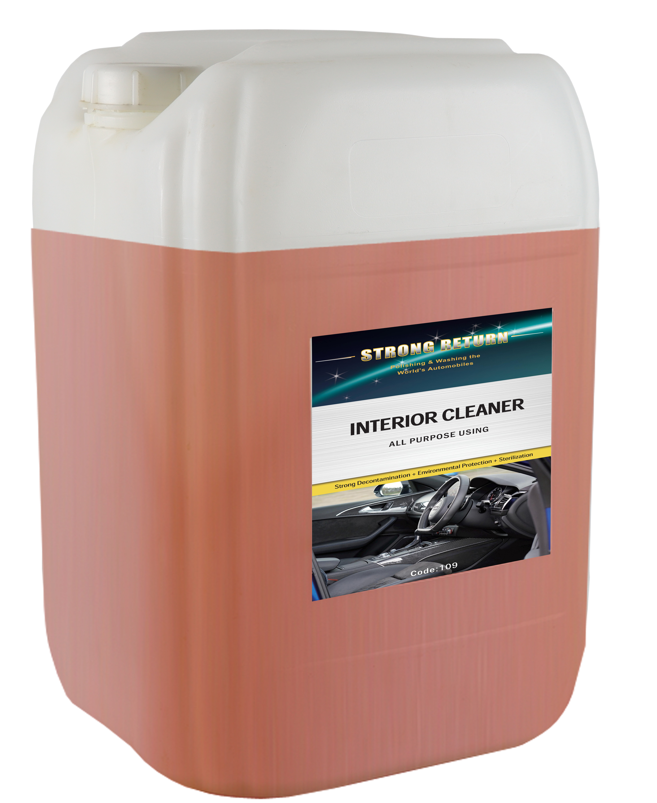 Car care interior cleaner degreaser