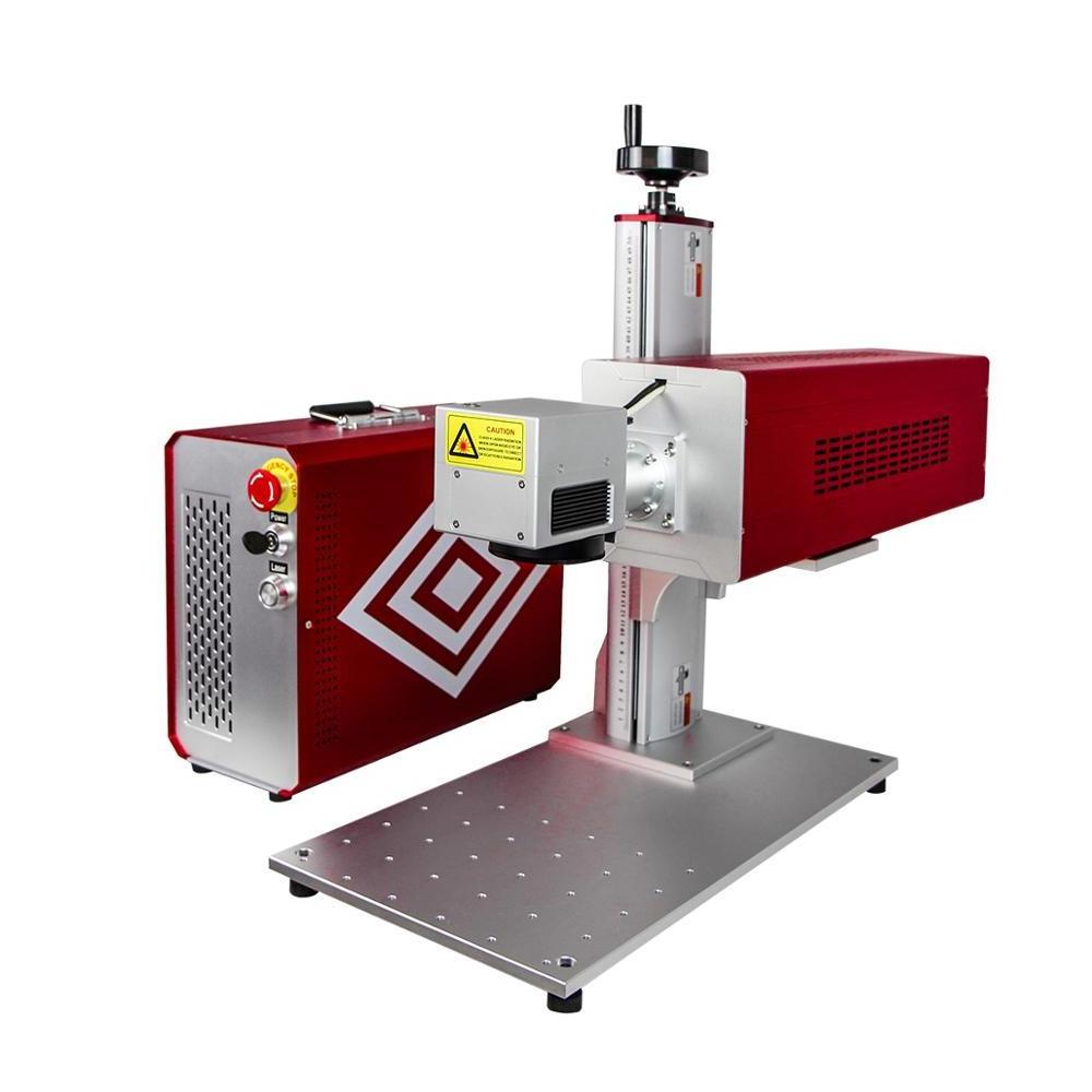 CO2 laser marking machine for printing on plastic  jewelry laser machine