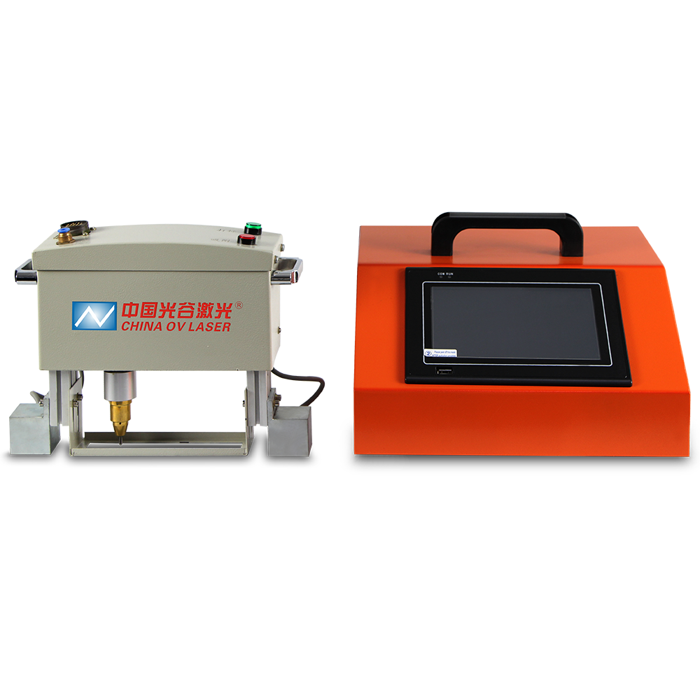 Portable Wholesale pneumatic dot peen marking machine and fiber laser marking machine