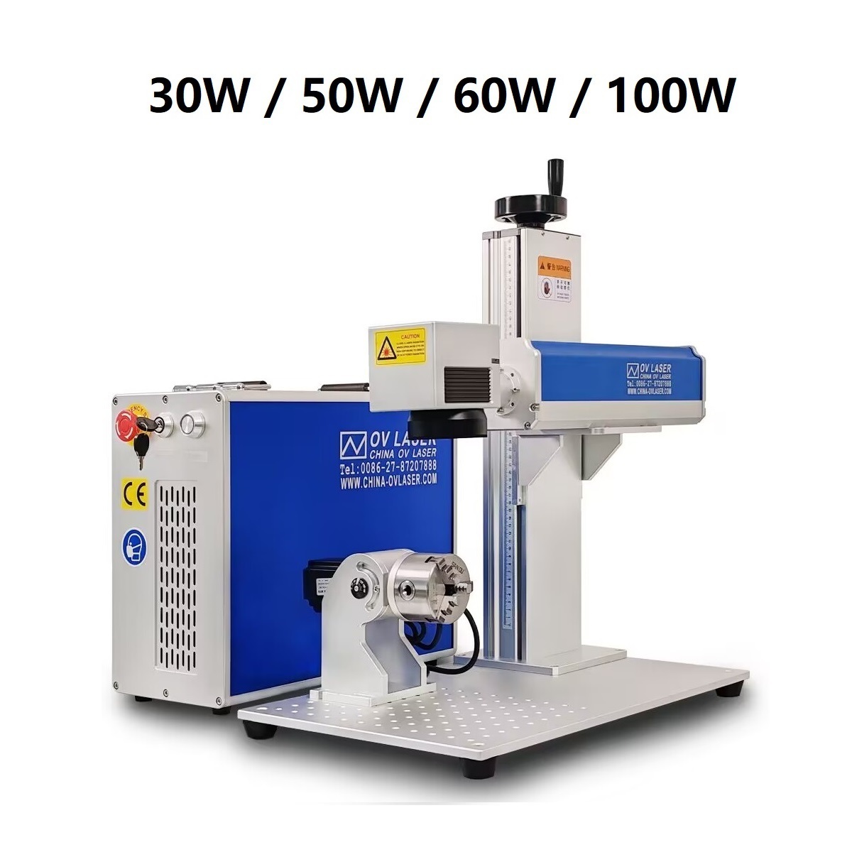 JPT Mopa Laser 30W 50W 60W 100W 200W JPT Mopa M7 Color Fiber Laser Marking Engraving Machine