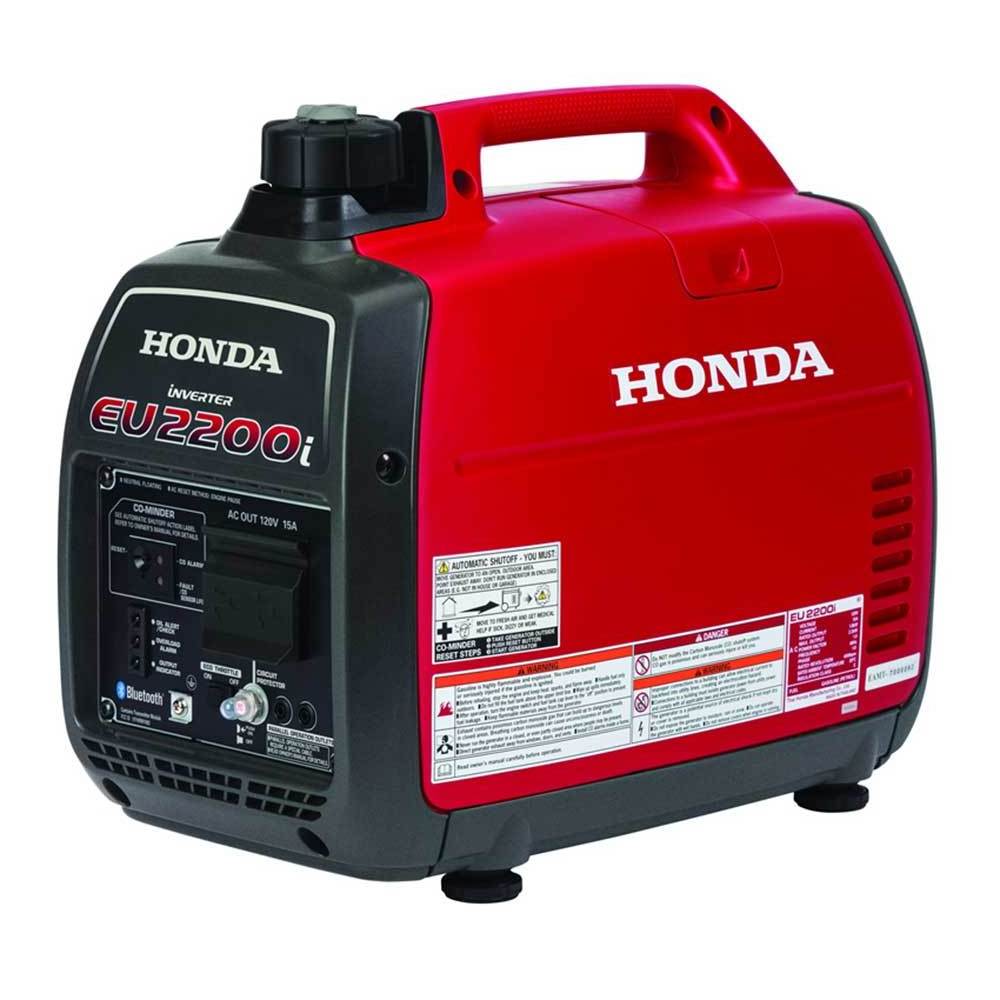 Best Selling Authentic Hondas- EU2200i 2200 Watt Quiet Gas Powered Portable Inverter Generator w/ CO-Minder With Complete Parts