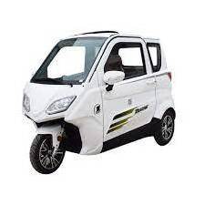 New Enclosed Electric Tricycle Small 3 Wheel Cargo Scooter CE Approved E Rickshaw Load Passenger Tricycle with Storage custom