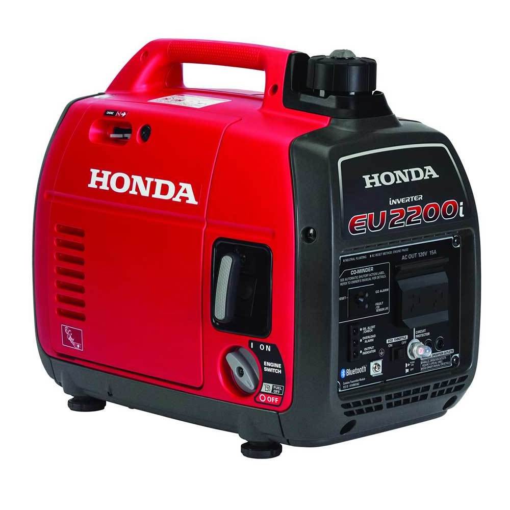 Best Selling Authentic Hondas- EU2200i 2200 Watt Quiet Gas Powered Portable Inverter Generator w/ CO-Minder With Complete Parts