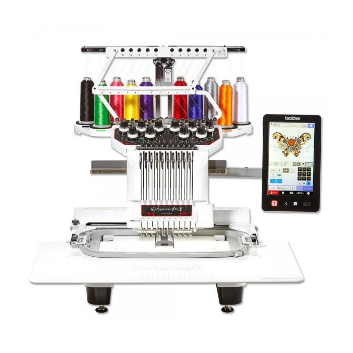 Brand New 100% Best Selling PR1055X Commercial Embroidery Machine with Stand With Complete Parts And Accessories