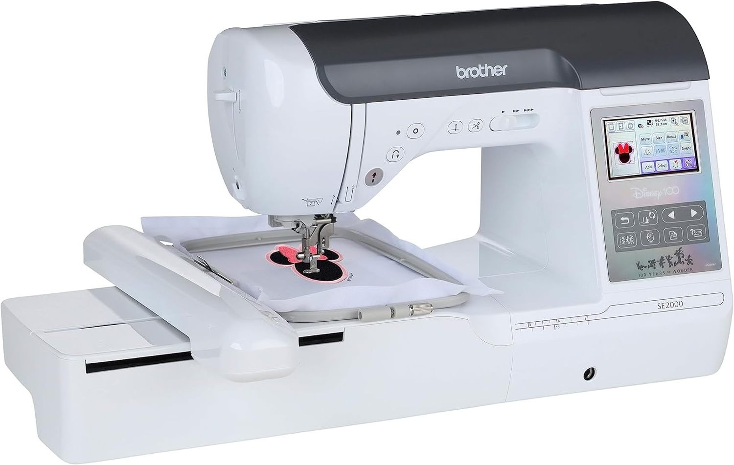 Hot Selling Brother SE2000 Computerized Sewing and Embroidery Machine with Built-In Designs and Stitches