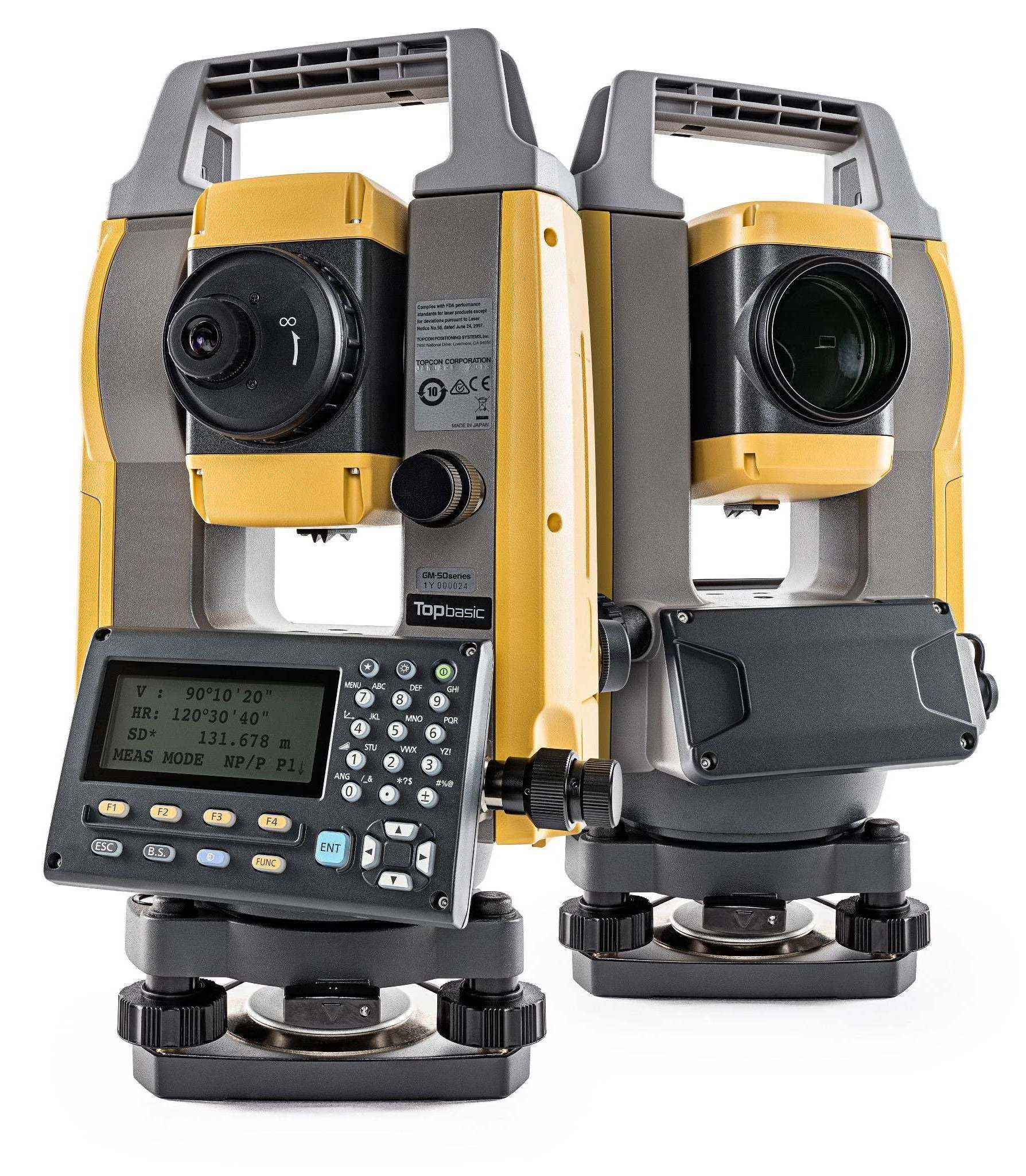 Best Selling Authentic Top-con GM 50 Series Manual Total Station With Complete Parts And Accessories Ready To Ship Worldwide