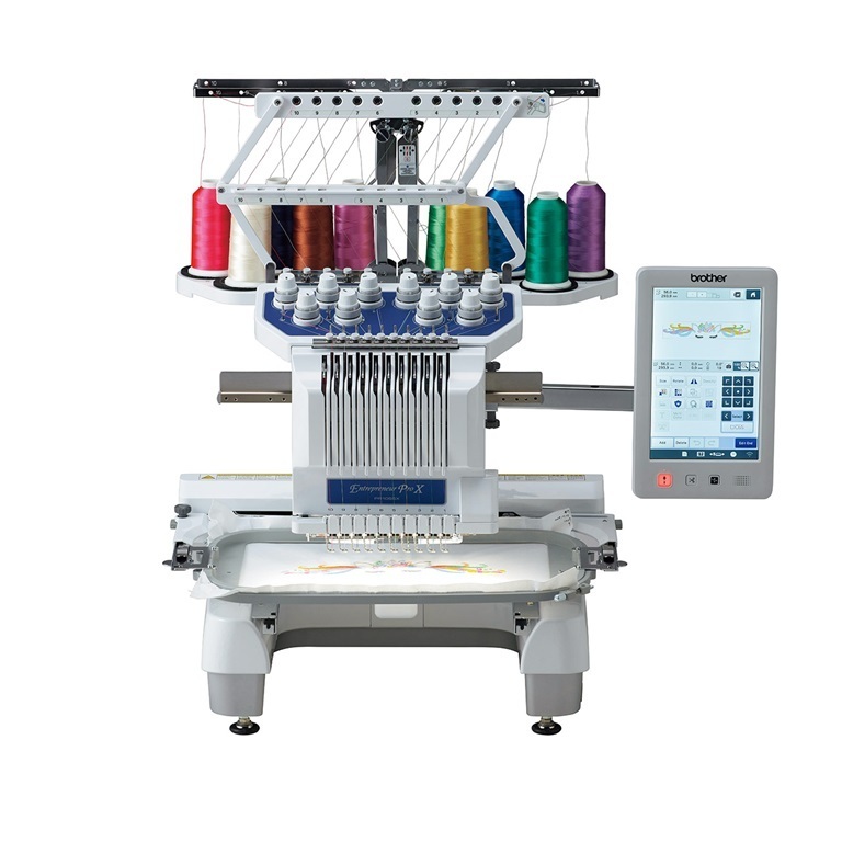 Brand New 100% Best Selling PR1055X Commercial Embroidery Machine with Stand With Complete Parts And Accessories