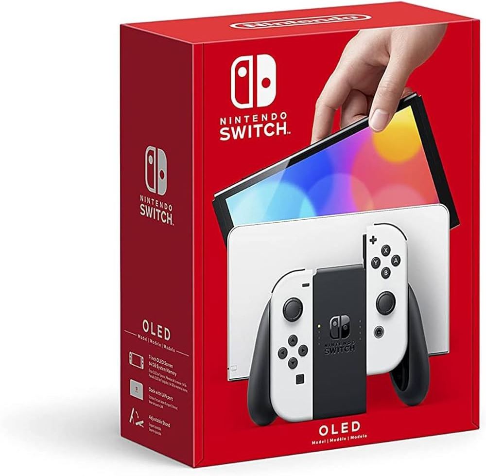 Brand New 100% Authentic Nintendos- Switch - OLED Model w/ White Joy-Con With Complete Parts And Accessories Ready To Ship