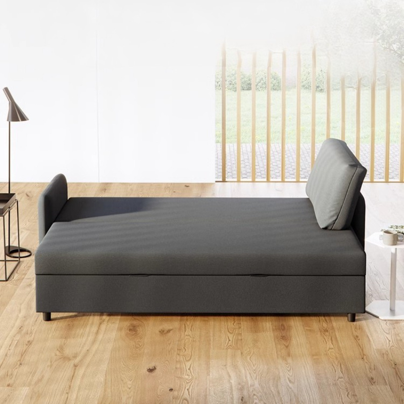 8H BCpro Storage sofa bed Multi-functional small apartment single double home living room retractable pull-out storage bed Sofa