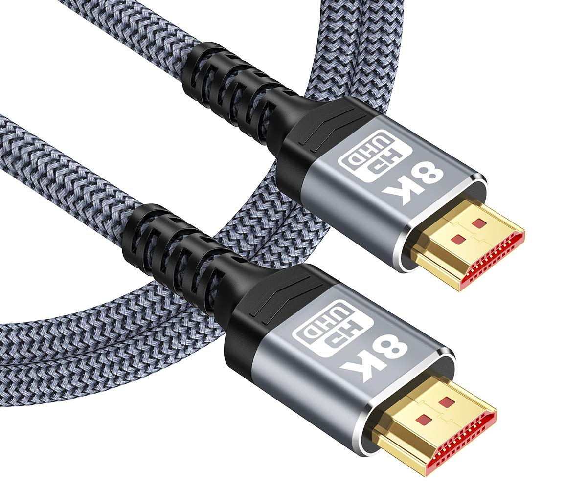 lijie HDMI 2.1 8K UHS high speed v2.1 braided HDMI 2.1 cable 8K 60Hz 4K 120hz customized cable