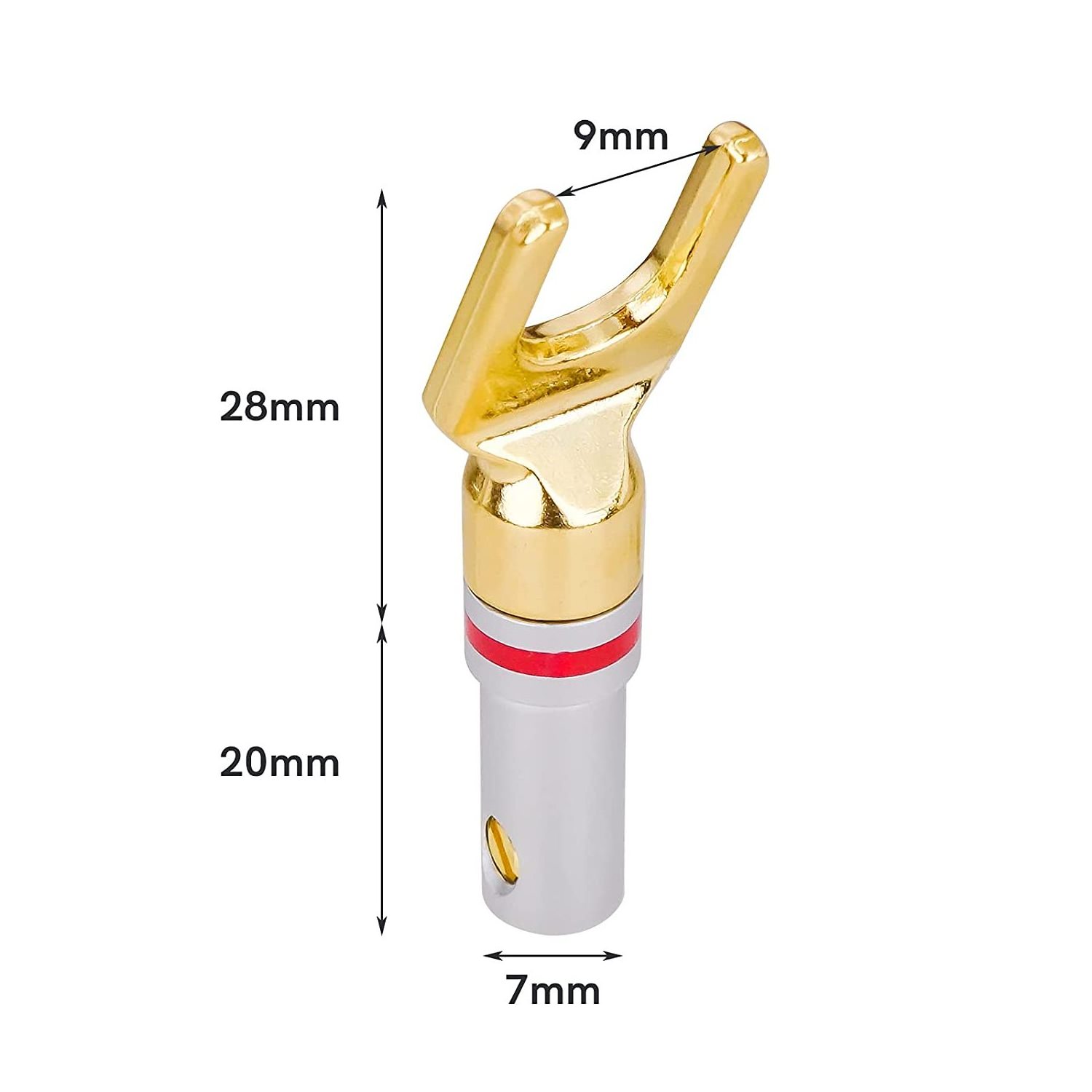 Banana Plugs Audio Adapter 