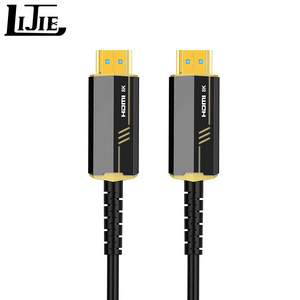 8K Fiber Optic HDMI Cable 30ft Active HDMI 2.1 Cable AOC UHD 48Gpbs 8K@60Hz 4K@120Hz, Support Dynamic HDR, eARC,  Atmos