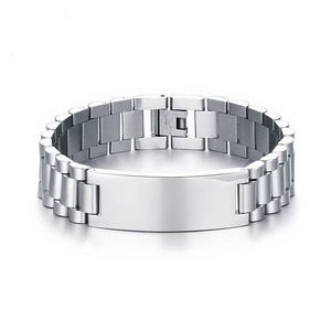 JS-013 Male Italian Men Hand Bracelet Stainless Steel Bracelet Men